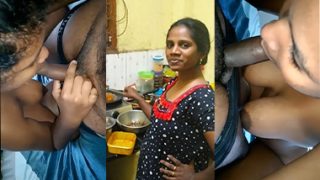 Chubby Mallu Girl Blowjob – Fucking in Missionary Doggy